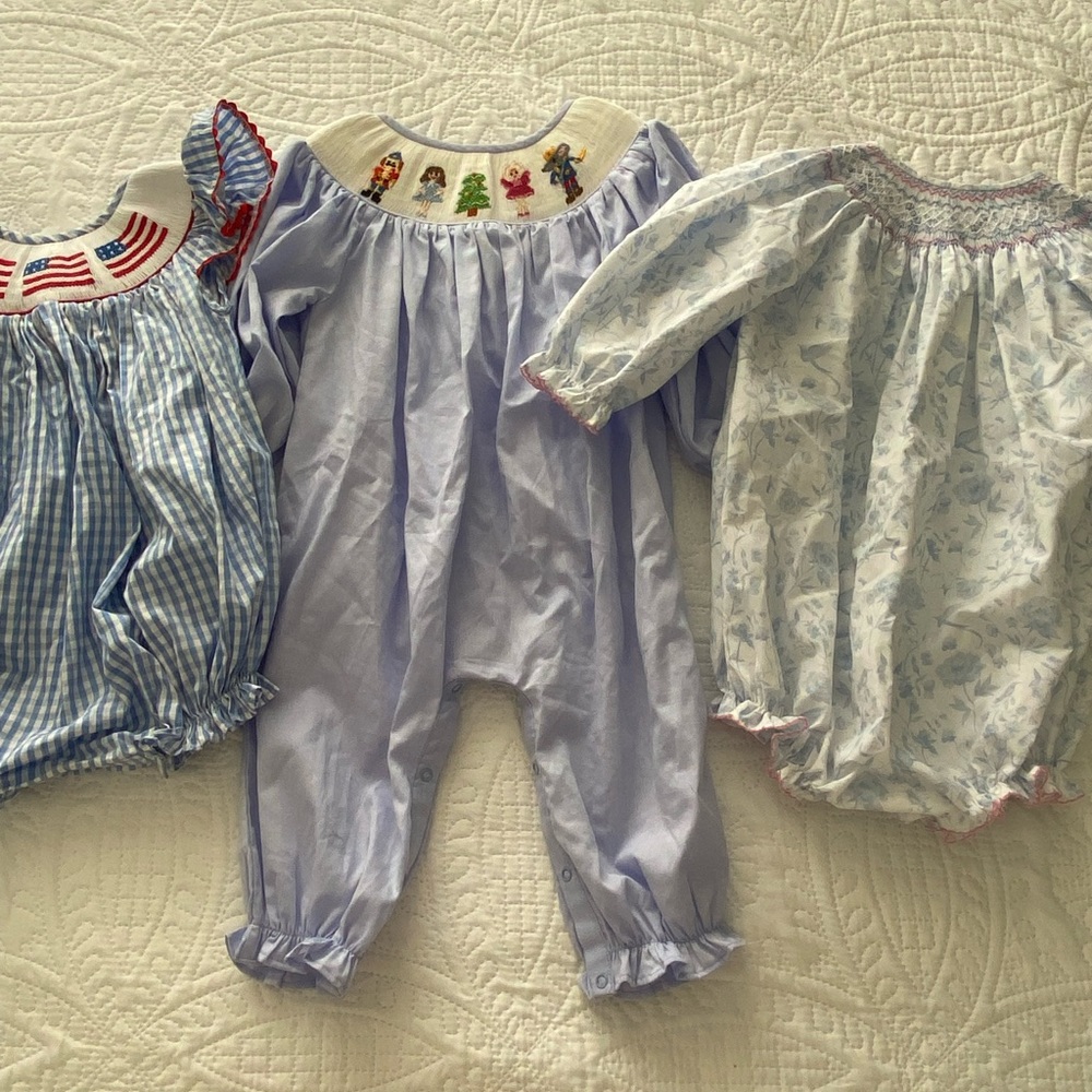 Smocked Toddler Outfits